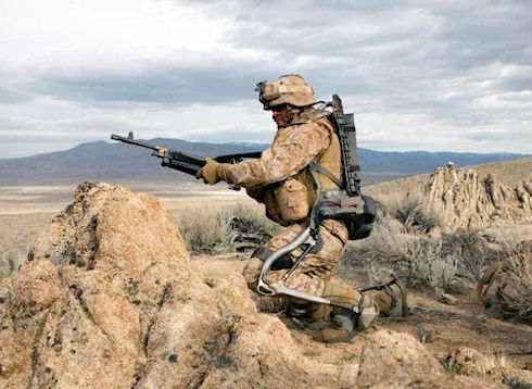 В США создали прототипы защитных экзокостюмов для военных