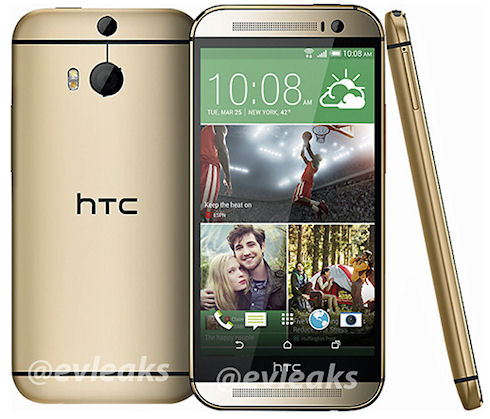 В Сети появились фотографии HTC One M8