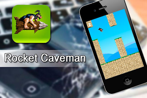 Rocket Caveman – достойный клон Flappy Bird