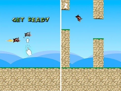 Rocket Caveman – достойный клон Flappy Bird