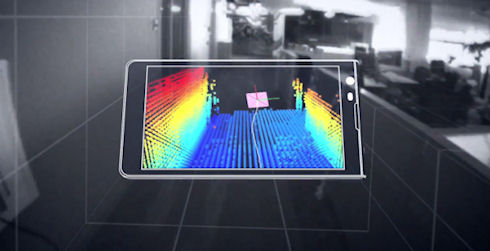 Google создала смартфон с системой 3D-сканирования