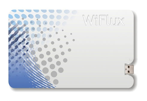 WiFlux – зарядка для смартфона размером с кредитку
