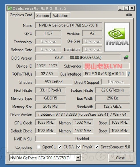 GTX 750 Ti – бюджетная новинка от NVidia