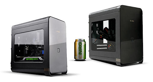 Компактный корпус EVGA Hadron для игровых компьютеров