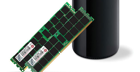 Transcend выпустит модули памяти для установки в Mac Pro