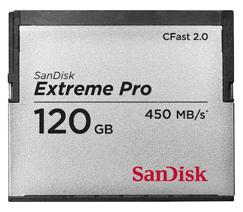 Карта памяти SanDisk Cfast 2.0 за 1800 долларов