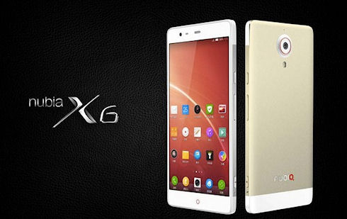 ZTE Nubia X6 – мощный китайский фаблет с дисплеем 6,44 дюйма