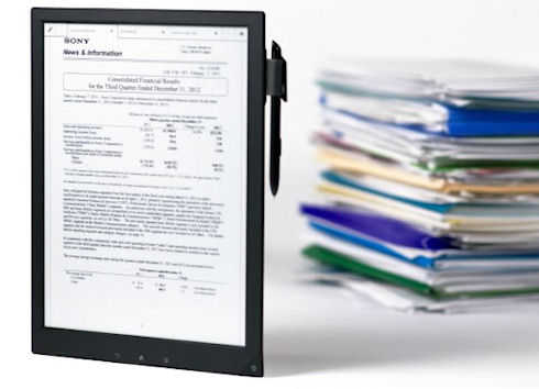 Sony Digital Paper – забудьте о бумаге!