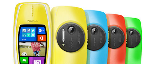 Nokia 3310 с Windows Phone 8 и камерой 41 Мп