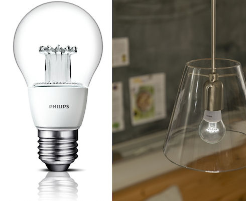 Новый дизайн светодиодных ламп Philips