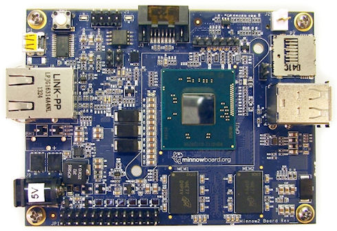 Открытая компьютерная платформа MinnowBoard от Intel по цене 99 долларов