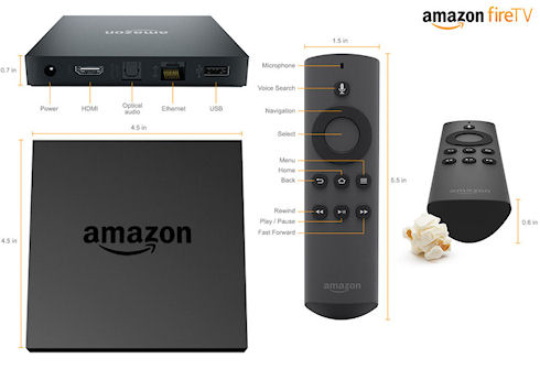 FireTV – мультимедийная ТВ-приставка от Amazon FireTV – мультимедийная ТВ-приставка от Amazon