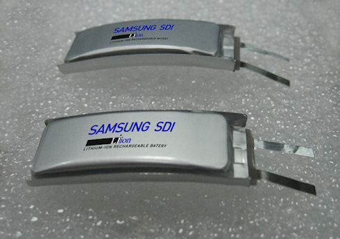 Samsung повысила емкость гибких аккумуляторов