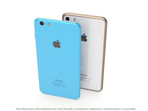 Новые дизайнерские концепты iPhone 6s и iPhone 6c