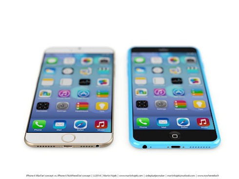Новые дизайнерские концепты iPhone 6s и iPhone 6c