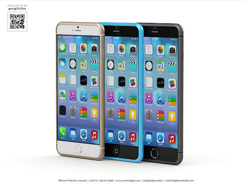 Новые дизайнерские концепты iPhone 6s и iPhone 6c