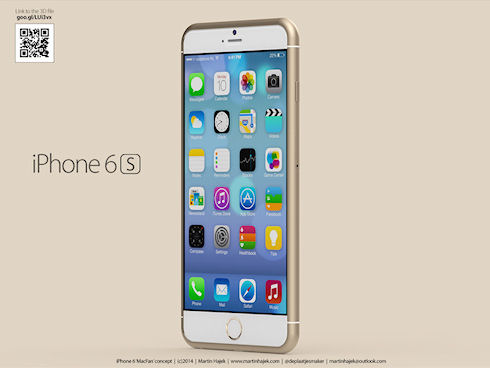 Новые дизайнерские концепты iPhone 6s и iPhone 6c