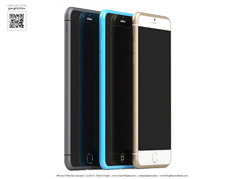 Новые дизайнерские концепты iPhone 6s и iPhone 6c