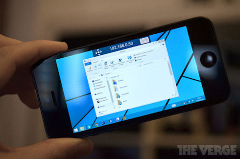 Microsoft выпустила приложение Remote Desktop для Windows Phone