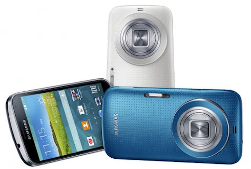 Galaxy K Zoom – камерофон с шестиядерным процессором и Android 4.4 KitKat
