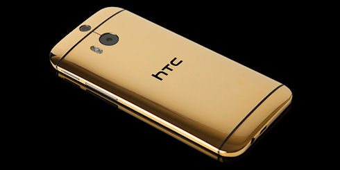 Goldgenie предлагает золотой HTC One M8 за 2500 долларов