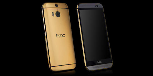 Goldgenie предлагает золотой HTC One M8 за 2500 долларов