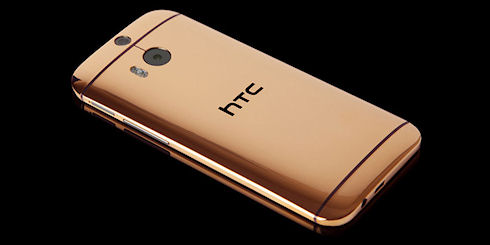 Goldgenie предлагает золотой HTC One M8 за 2500 долларов