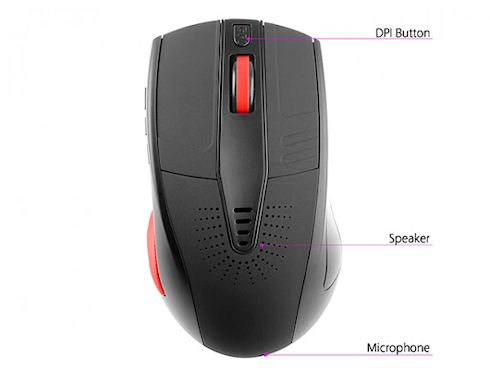 Bluetooth Speaking Mouse – мышь с функцией хэндсфри