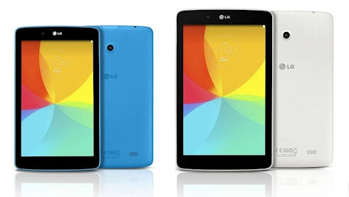 LG выпустит три новых планшета G Pad