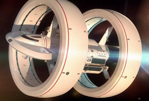 Создан макет межзвездного корабля «Enterprise»