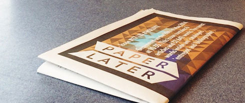 PaperLater – «интернет-газета» на бумаге