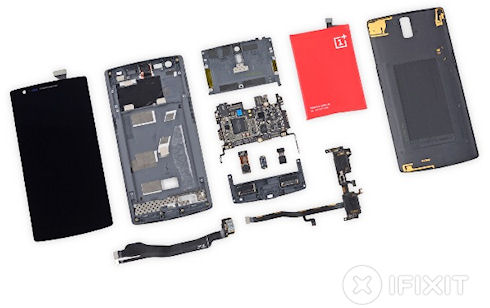 iFixit поставили пятерку китайскому смартфону OnePlus One