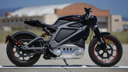Harley-Davidson показал свой первый электромотоцикл