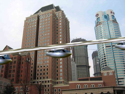 В Израиле запустят городской транспорт SkyTran
