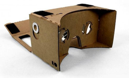 Cardboard – виртуальный игровой шлем от Google