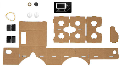 Cardboard – виртуальный игровой шлем от Google
