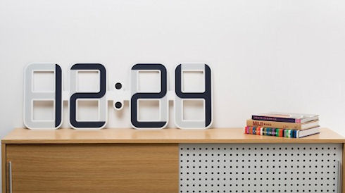 Часы с электронными чернилами Twelve24 ClockONE