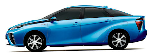 Продажи водородных автомобилей Toyota стартуют в 2015 году