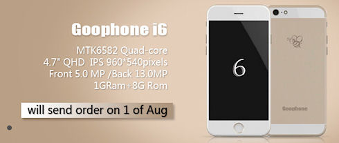GooPhone i6 – «блеск и нищета» клонов iPhone 6