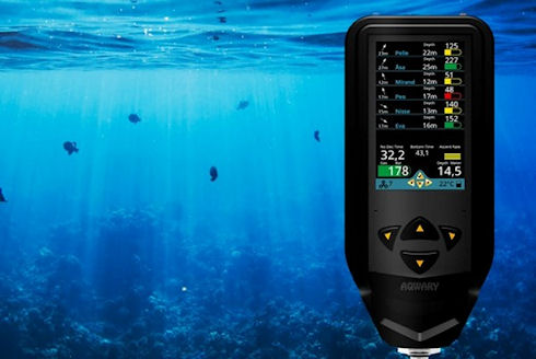 Гаджет для дайверов Aqwary Smart Console