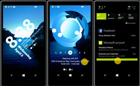 Microsoft разработала управляющее приложение для экрана блокировки Windows Phone 8