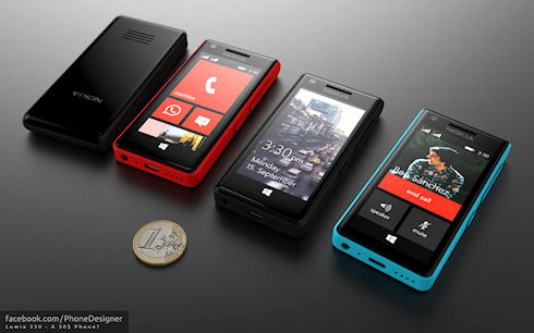 Дизайнерская Lumia 330 – замена упраздненной Nokia X?