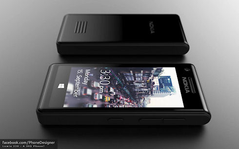 Дизайнерская Lumia 330 – замена упраздненной Nokia X?