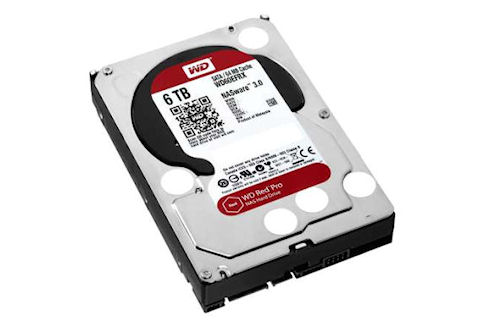 Доступные жесткие диски Western Digital объемом 6 ТБ