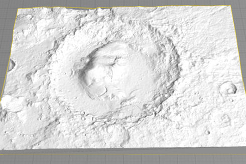 NASA опубликовала 22 объемные модели космических тел для 3D-печати
