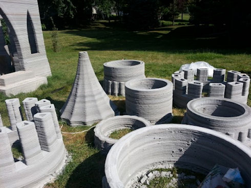 Энтузиаст напечатал на 3D-принтере средневековый замок