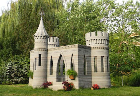 Энтузиаст напечатал на 3D-принтере средневековый замок