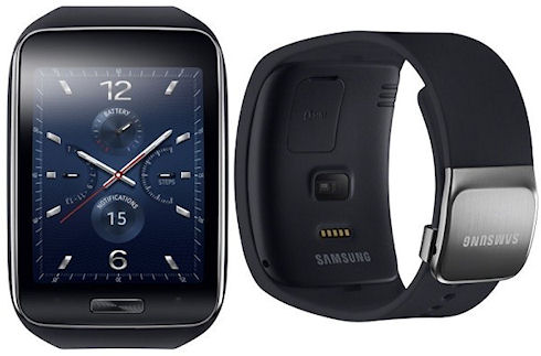 Часы Samsung Gear S – изогнутый дисплей и поддержка 3G