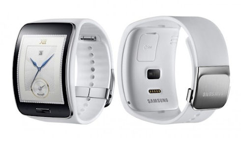 Часы Samsung Gear S – изогнутый дисплей и поддержка 3G