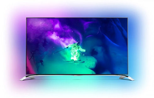 Philips выпускает изогнутый телевизор и медиаплеер на Android